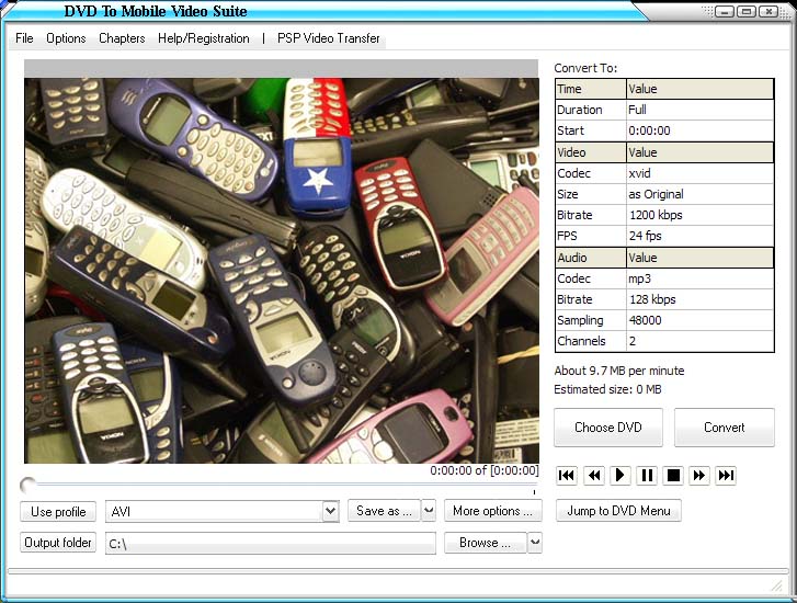 DVD to Mobile Video Suite