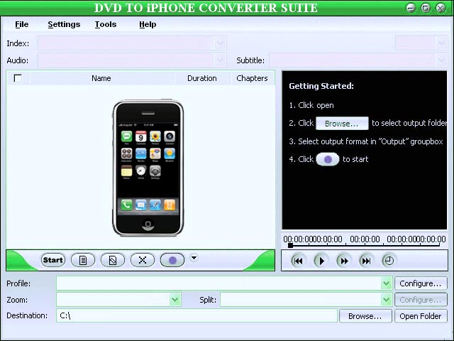 HandzOn DVD and Video iPhone Converter