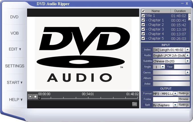 Aldon DVD Audio Ripper