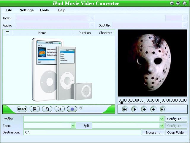 HandzOn iPod Movie Converter