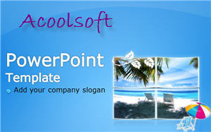 Acoolsoft Free PowerPoint Template