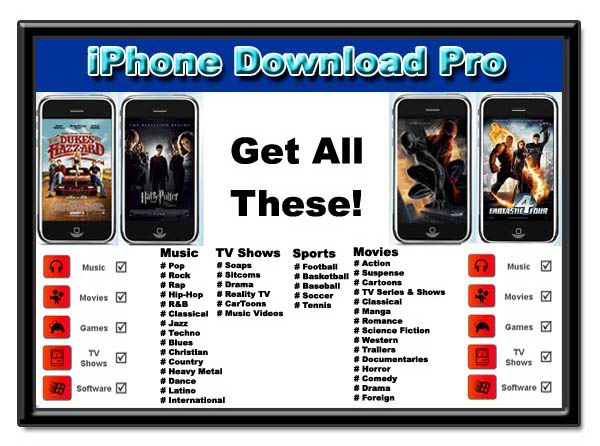 DIRECT IPHONE DOWNLOADS