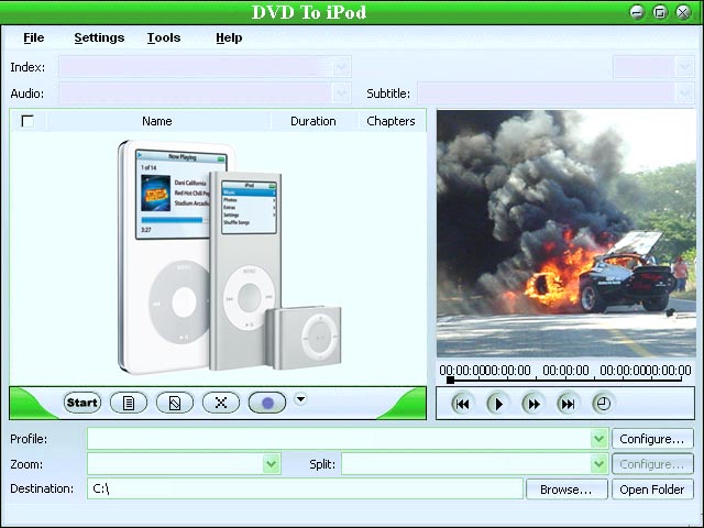 HandzOn DVD To iPod
