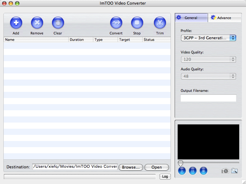 ImTOO Video Converter for Mac 3