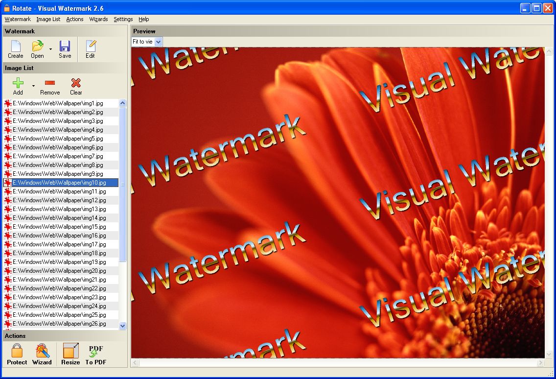 Visual Watermark Software Photo Watermarking Software