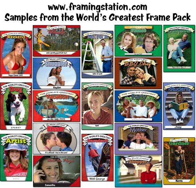World's Greatest Frame Pack