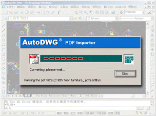 AutoDWG PDF to DWG Converter SA 1.98