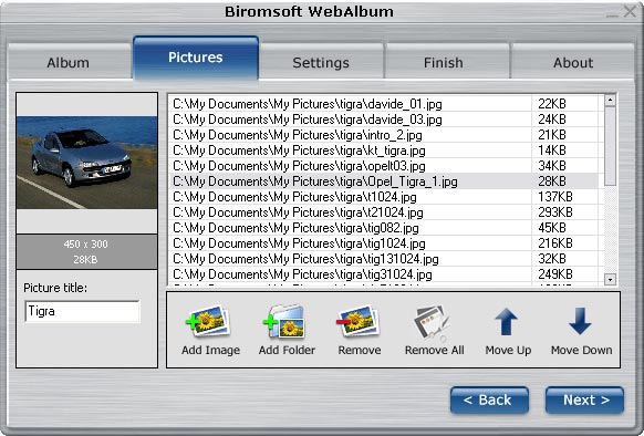 Biromsoft WebAlbum 4.0
