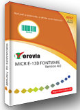 Morovia MICR/E13B Fontware
