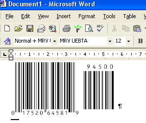 Morovia UPCA/UPCE/EAN8/EAN13/Bookland Barcode Font 1.0