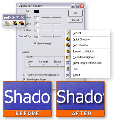 pptXTREME SoftShadow for PowerPoint