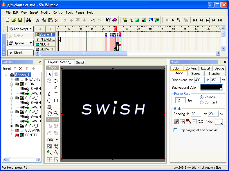 SWiSHmax