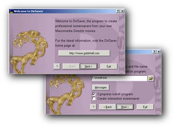 DirSaver 4.20Screensaver Composers by Goldshell Digital Media - Software Free Download