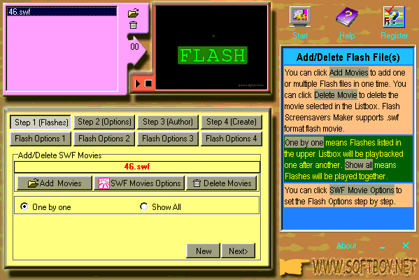 Flash Screensavers Maker 2.70Screensaver Composers by ZhangYan - Software Free Download