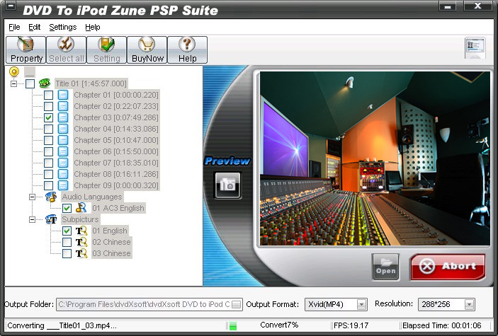 QPV DVD TO IPOD PSP ZUNE SUITE