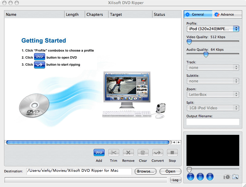 Xilisoft DVD Ripper for Mac 3