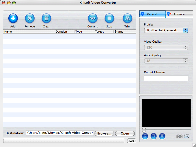 Xilisoft Video Converter for Mac 3