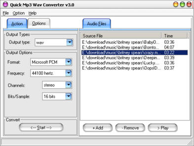 Quick MP3 WAV Converter for twodownload.com