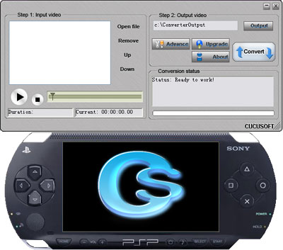 C0NVERT Video T0 PSP