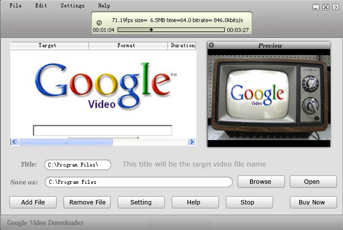 AcidFlux Google Video Downloader