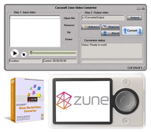 Cucusoft Zune Movie/Video Converter