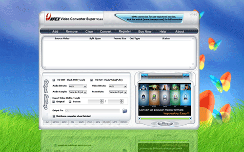 Apex Free Pocket PC Video Converter 3