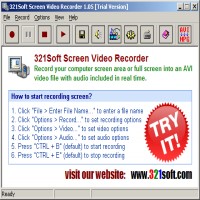 321Soft Screen Video Recorder tunny