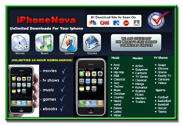 IPHONE Media Suppliers