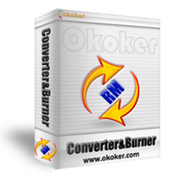 Okoker RM to AVI DIVX MPEG VCDDVD Converter Burner for twodownload.com