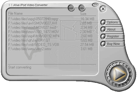 Alive Video iPod Converter