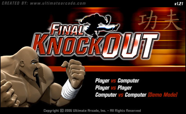 Final Knockout Screensaver Game
