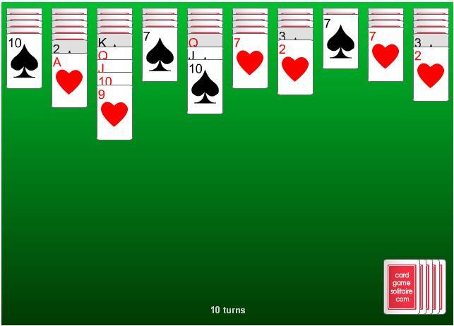 2 Suit Spider Solitaire