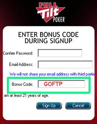 Full Tilt Poker Bonus Codes