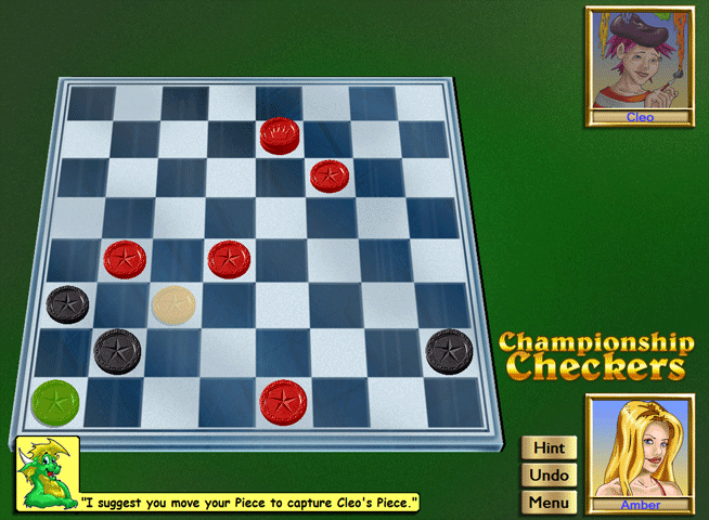 Championship Checkers Pro Board Game for Windows
