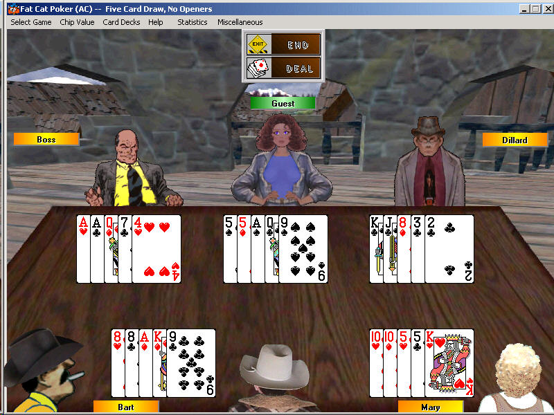 Fat Cat Poker 1.4.1Cards by SharewarePromote.com - Software Free Download