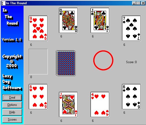 In The Round 1.0Cards by Lazy Dog Software - Software Free Download