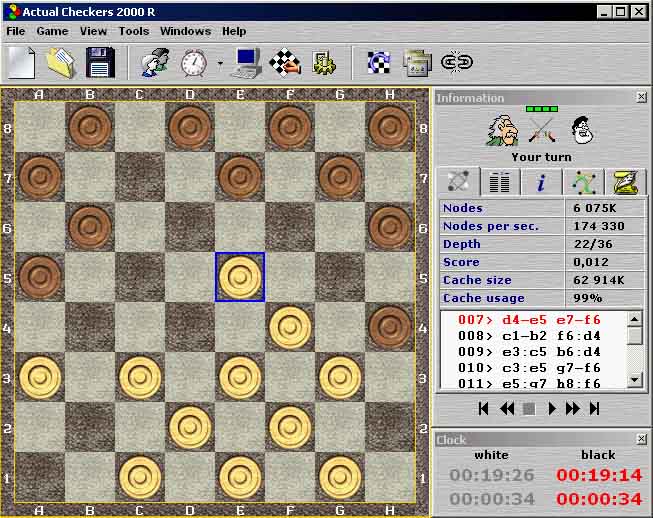 Actual Checkers 2000 R
