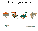 Kids game find logic error