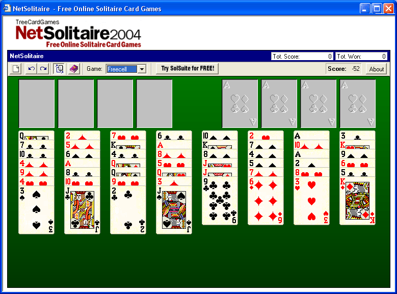 NetSolitaire 2004