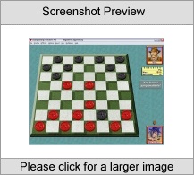 Championship Checkers Pro Board Game for Windows Software