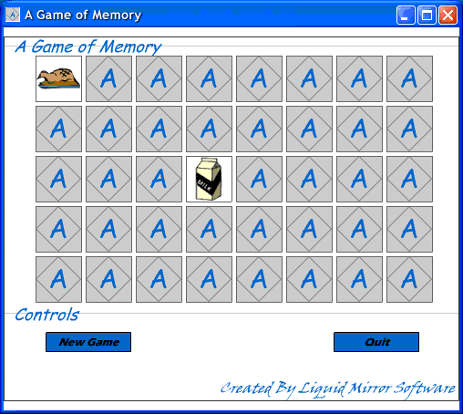 A Game of Memory