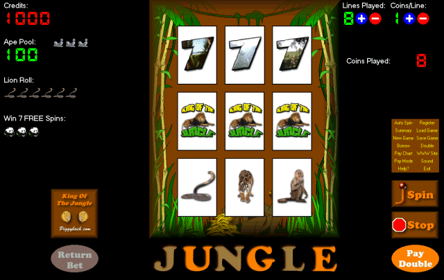 Jungle Slots 1.1Miscellaneous by Piggyback.com - Software Free Download