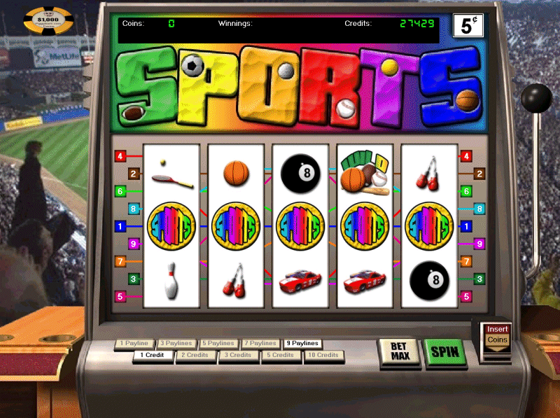 Sports Slots 1.0Miscellaneous by Piggyback.com - Software Free Download