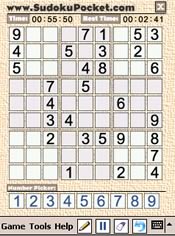 Sudoku Pocket for the Pocket PC (Windows Mobile)