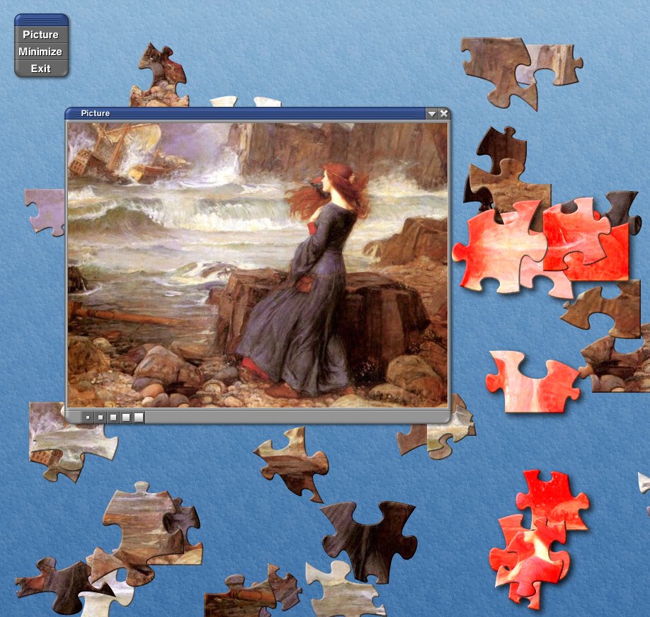 Miranda and the Tempest Jigsaw Puzzle