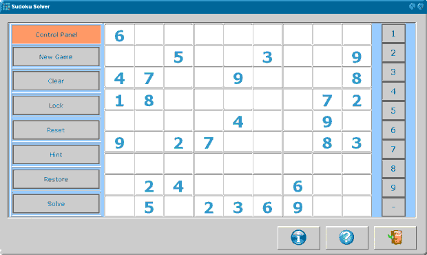 Sudoku Puzzle Game and Solver