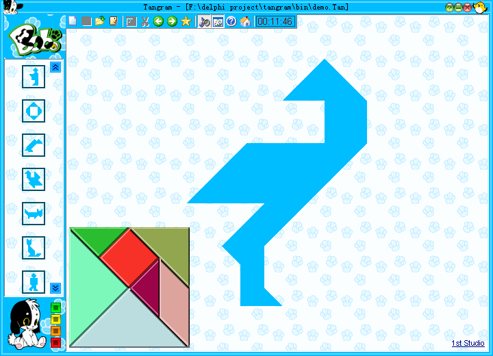 Tangram Puzzle Game