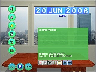 Newspaper Manager 1.6Simulations by dansgames.net - Software Free Download