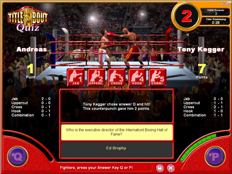 Title Bout Boxing Quiz