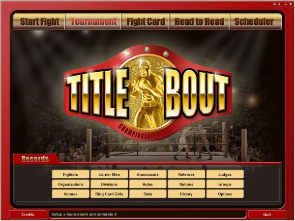 Title Bout Championship Boxing